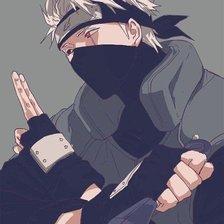 Схема вышивки «Какаши, для Кристинки»