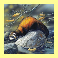 Схема вышивки «Соболь.»