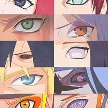 Схема вышивки «Наруто»