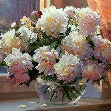 Схема вышивки «цветы»