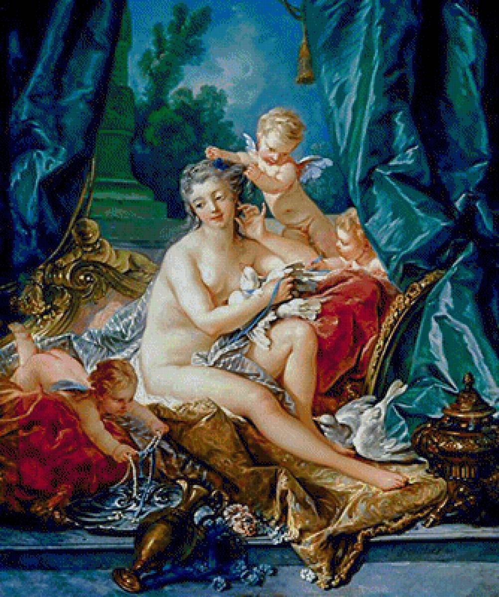 La Toilette de Venus. - françois boucher paintings.mythological.people. - предпросмотр