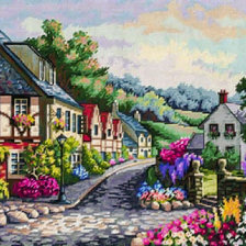 Схема вышивки «Memory Lane.»