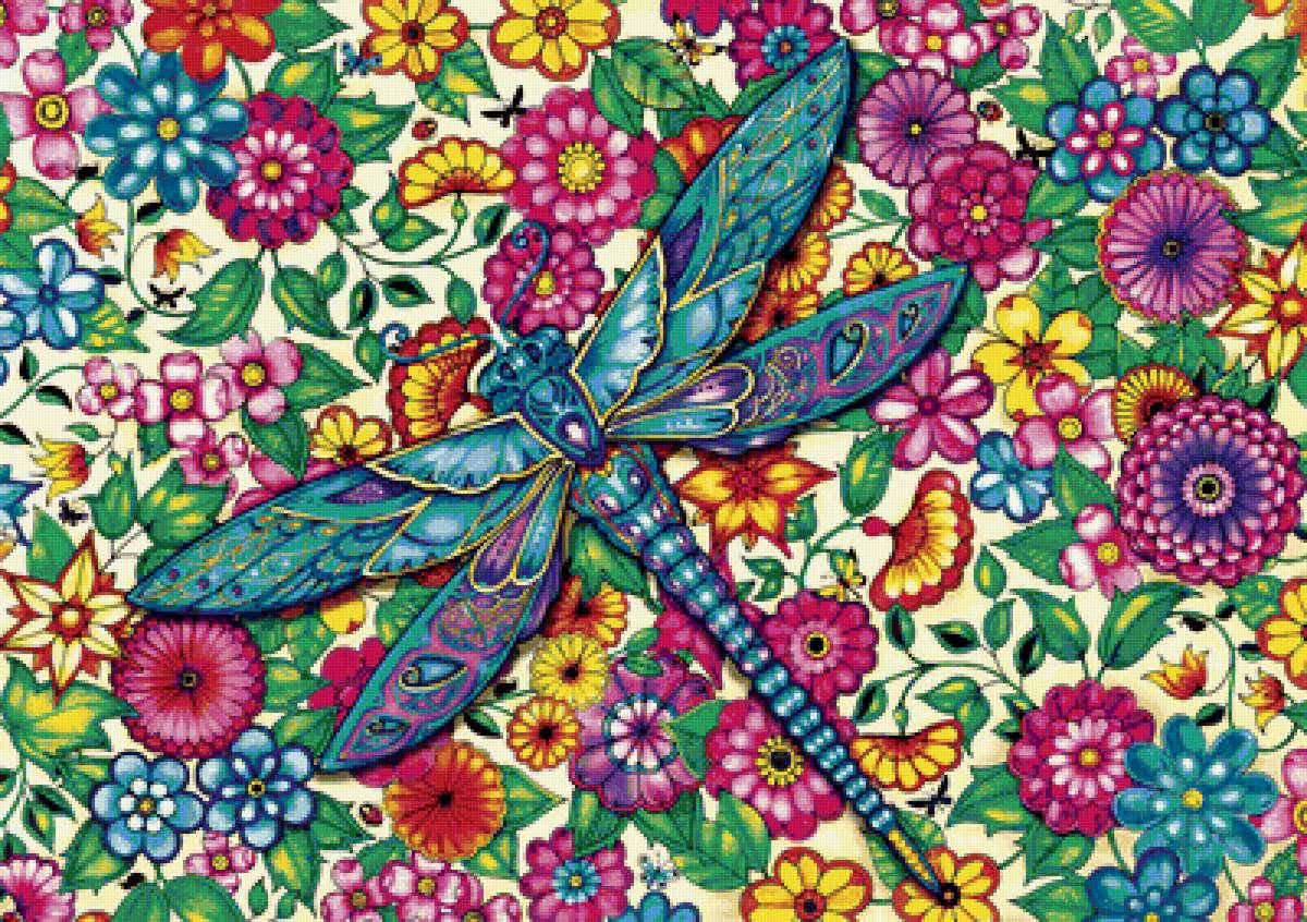 Стрекоза - красивые картинки - предпросмотр