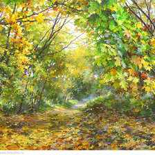 Схема вышивки «Осень»