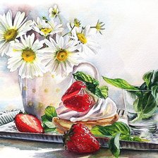 Схема вышивки «акварель»