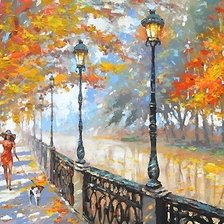 Схема вышивки «осень»