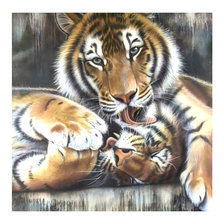 Схема вышивки «Тигриная ласка.»