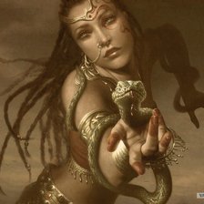 Схема вышивки «Воставшая»