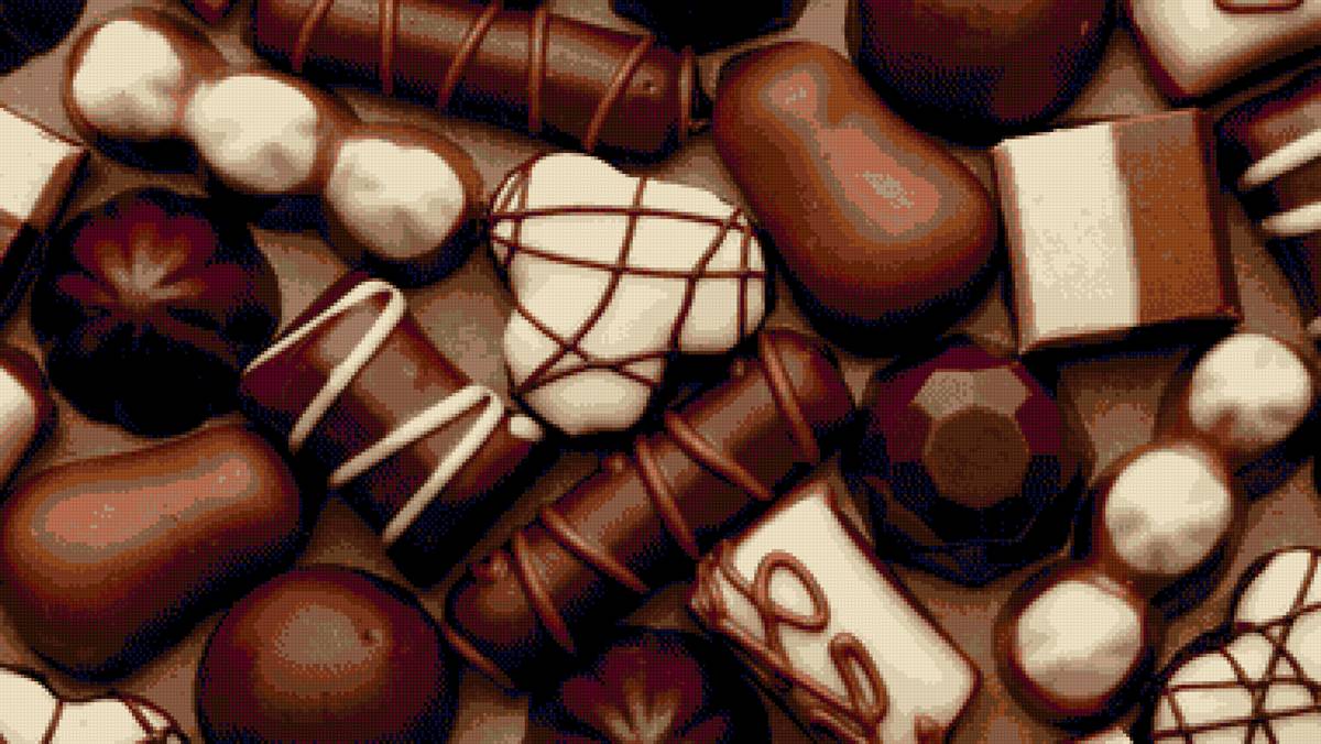 шоколадки печеньки - красивые картинки - предпросмотр