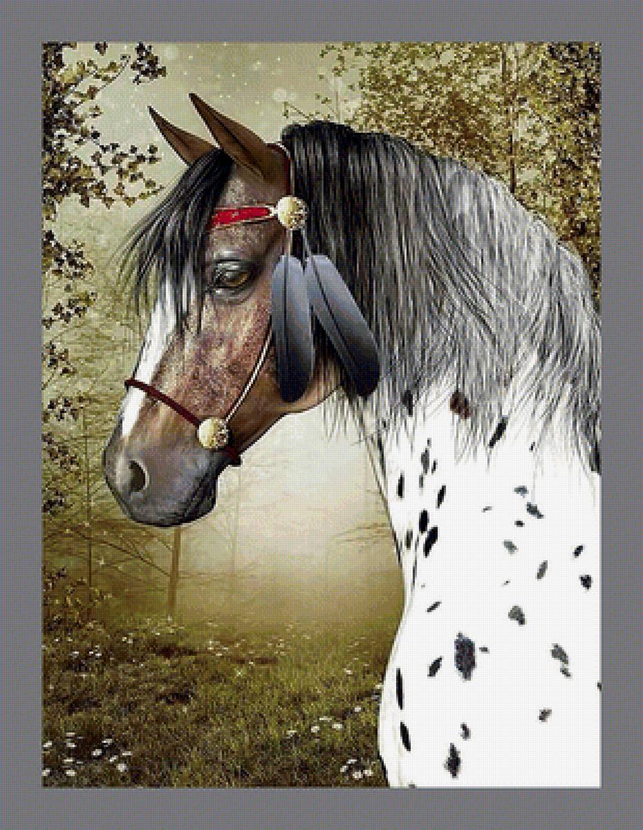 Серия "Кони" - животные, кони - предпросмотр