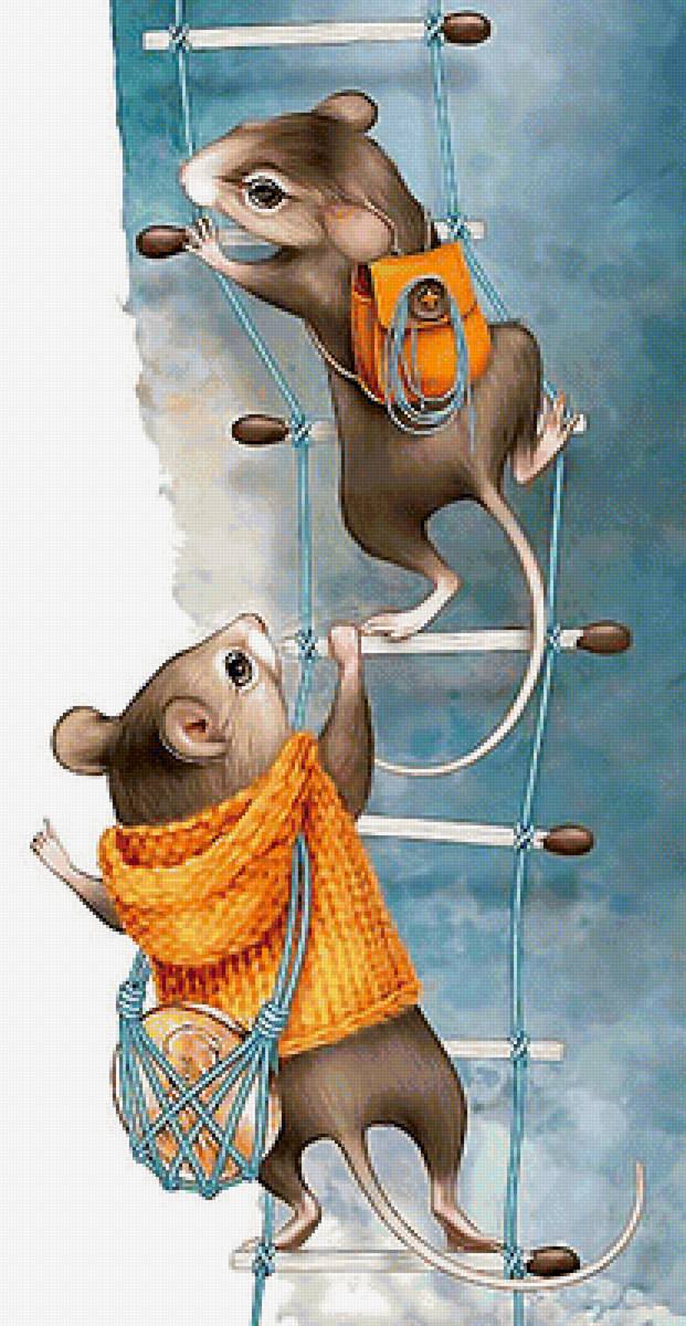 Серия "Грызуны" - детская, мышки, грызуны, животные - предпросмотр