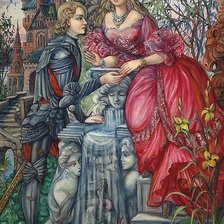 Схема вышивки «свидание»