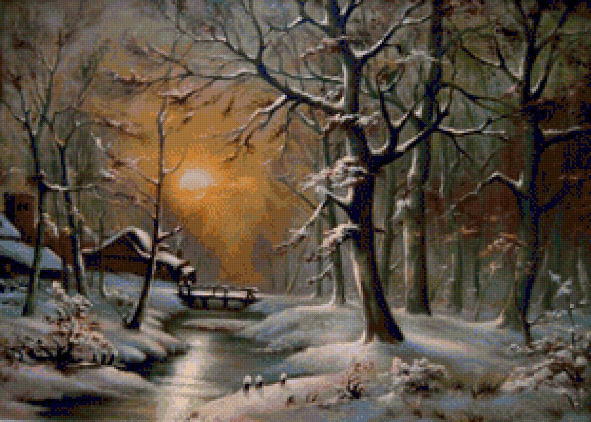 Зимний вечер 3 - зимний вечер 3 - предпросмотр