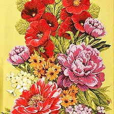 Схема вышивки «Букет»