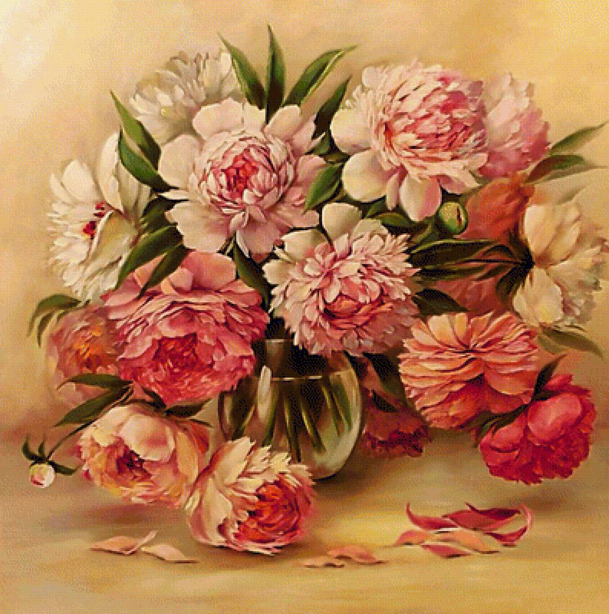 Натюрморт. - цветы, натюрморт, живопись. - предпросмотр