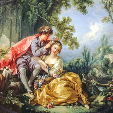 Схема вышивки «The Four Seasons  (Spring).»