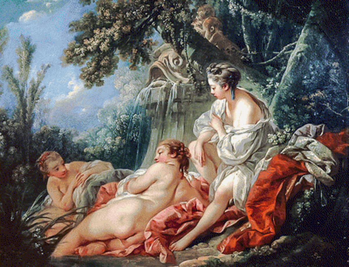 The Four Seasons  (Summer). - françois boucher paintings.people. - предпросмотр