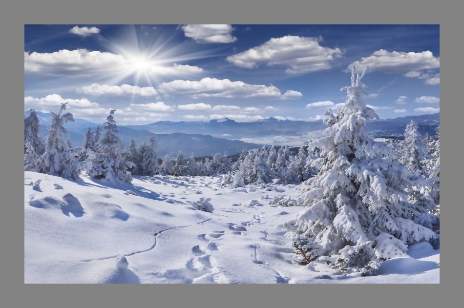 №1988573 - пейзаж, зима - оригинал