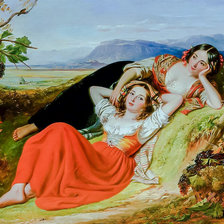 Схема вышивки «The Grape Harvest.»