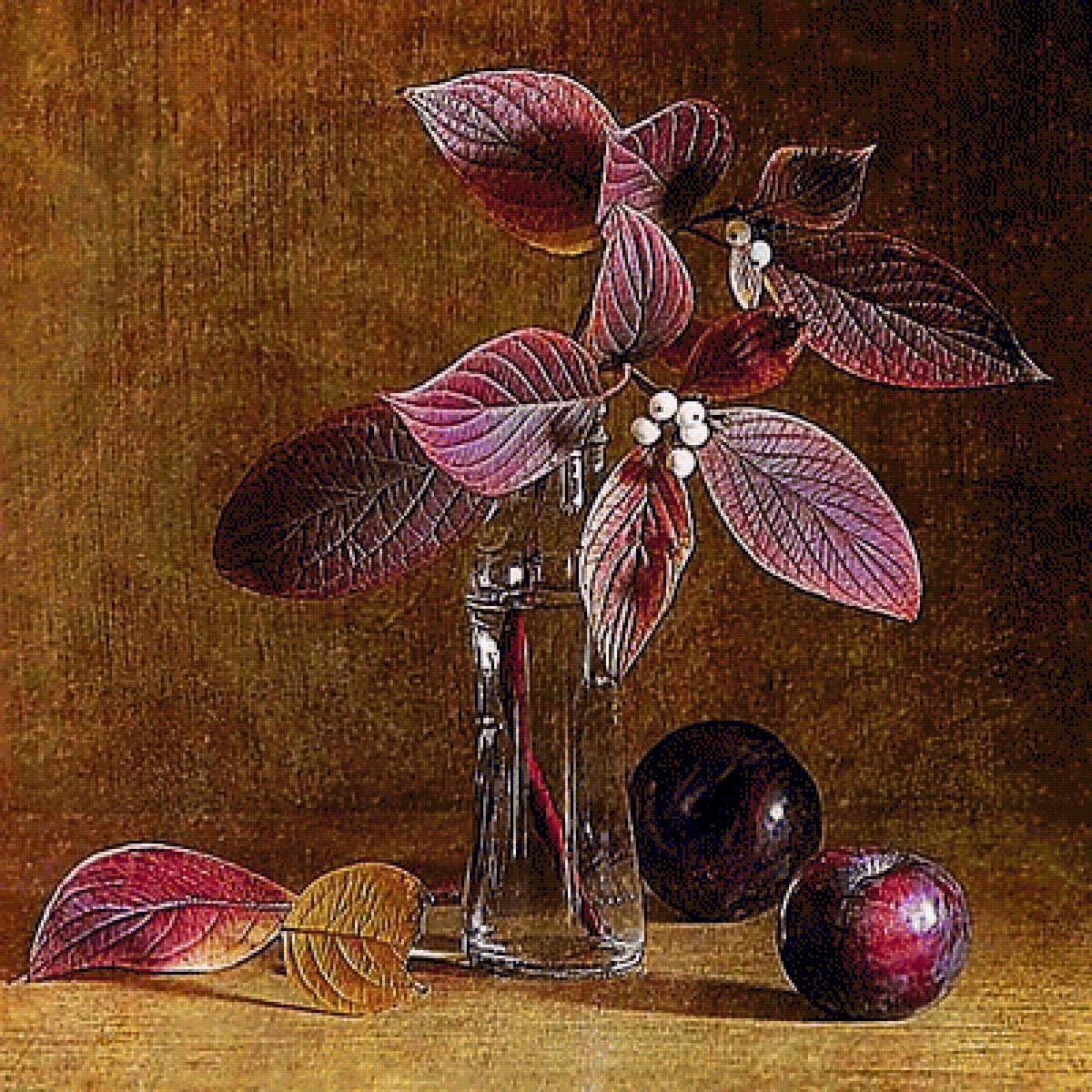 Натюрморт. - натюрморт, живопись., цветы - предпросмотр