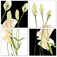 Схема вышивки «триптих»