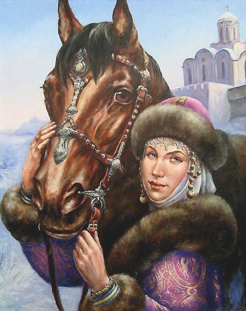 Анна Ярославна - щрилев - оригинал