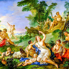 The Triumph of Bacchus.