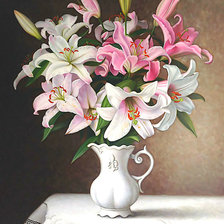 Схема вышивки «Лилии»