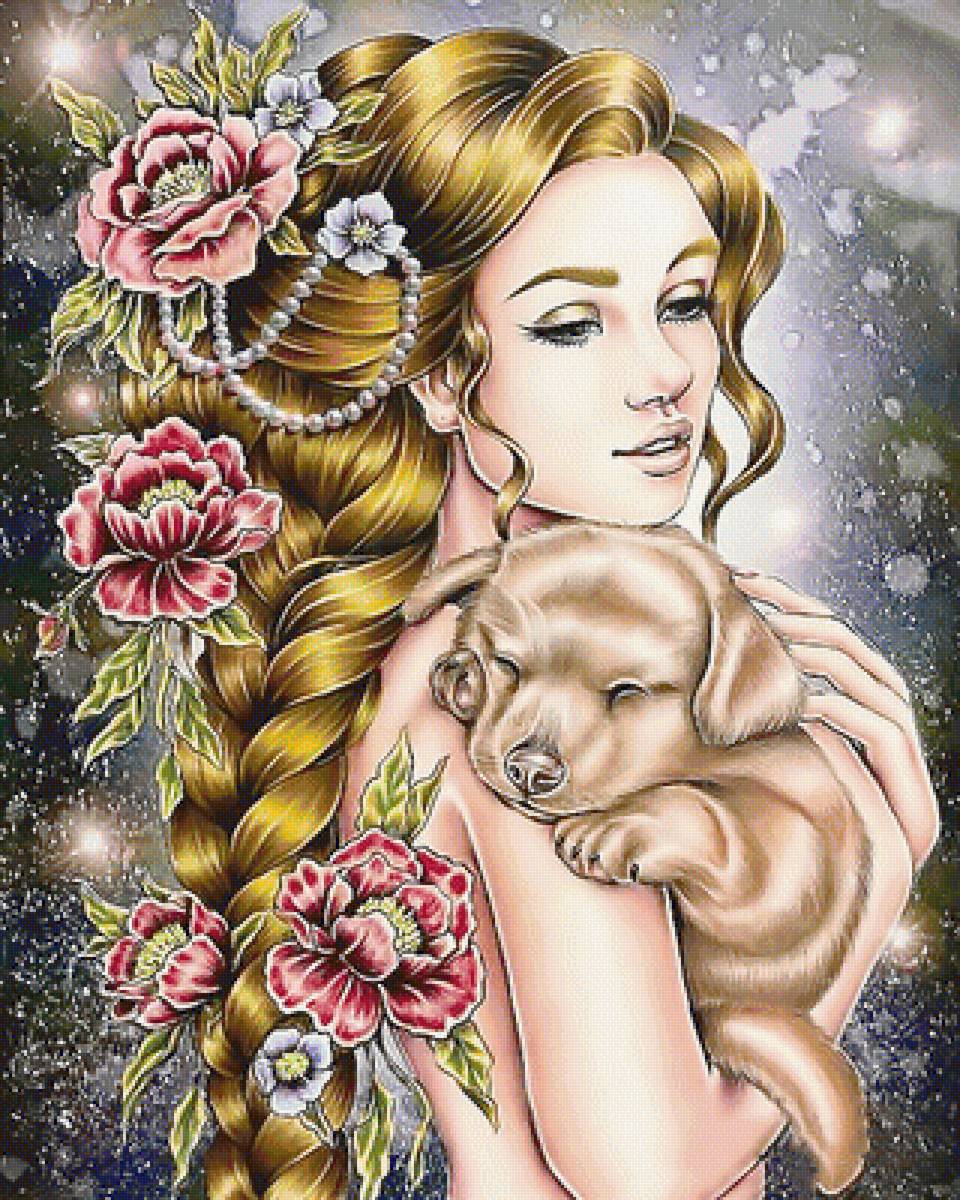 Портрет девушки - девушка, портрет - предпросмотр