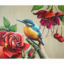 Схема вышивки «Серия "Птицы"»