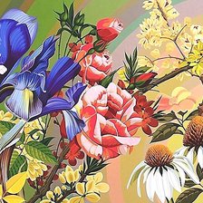 Схема вышивки «букет»