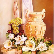 Схема вышивки «Античная ваза»