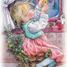 Схема вышивки «Детская»