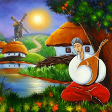 Схема вышивки «Украинские напевы.»