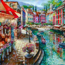 Схема вышивки «Belle Portofino.»