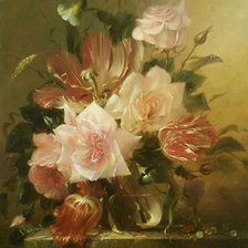 Схема вышивки «Flowers»