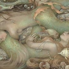 Схема вышивки «РУСАЛКИ.»