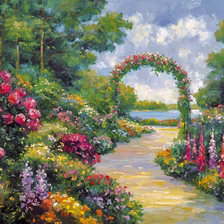 Lakeside Arbor.