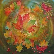 Схема вышивки «Осень»