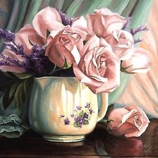 Схема вышивки «Розы»