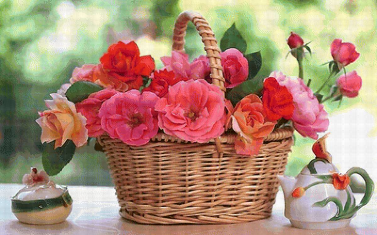 Розы - розы, цветы, натюрморт - предпросмотр