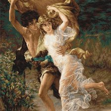 Схема вышивки «Гроза»