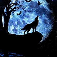 Схема вышивки «Полнолуние»