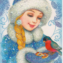 Схема вышивки «Снегурочка3»