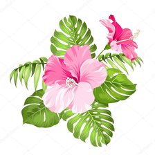 Схема вышивки «цветы»