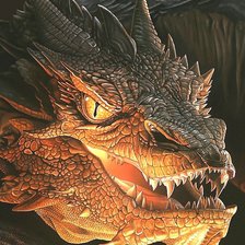 Схема вышивки «Смауг»