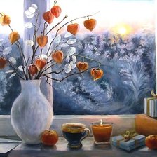 Зимнее окно - Январь