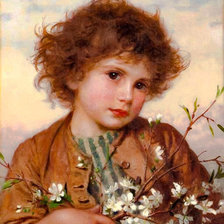 Схема вышивки «Spring Blossoms.»