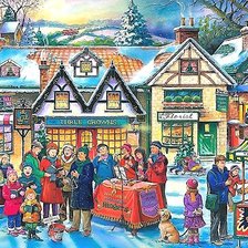 Схема вышивки «Рождественские песни»