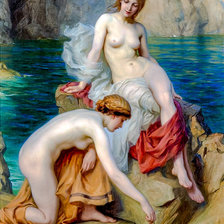 Схема вышивки «Summer Seas.»